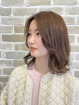 サイン ハニー(Sign honey) 【SIGN】ブリーチなし明るめベージュカラー