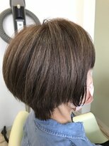 ヘアーズ ジール(hair's Zeal)&nbsp;白髪ぼかし☆ショートボブ