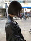 #ボブ#ミニボブ#切りっぱなしボブ#ショートボブ