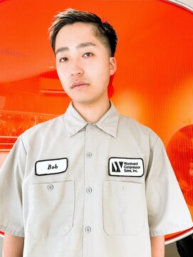 サル 代官山(SAL) 【SAL】伸びたブリーチを生かした七三＊菅原誠＊