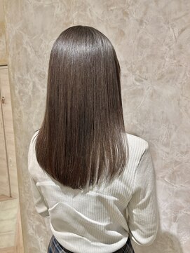 ダブルバイグリッター(W by GRITTERs) ツヤサラストレート-縮毛矯正&髪質改善トリートメント-【武田】