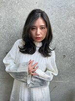 ニューラインギンザ(New-Line 銀座)&nbsp;★廣中優奈★20代30代くすみブルーグレー