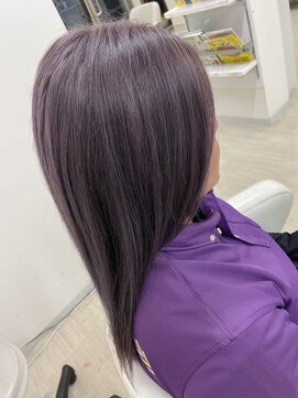 ガーデン 小山店(garden) 【ブリーチ必須】ラベンダーグレー