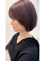 ビューイースト 亀戸 錦糸町(VIEW EAST)&nbsp;ピンクバイオレット/ボブ/前髪