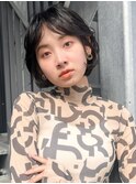 中川　前髪カット顔まわり似合わせ外ハネくびれレイヤーミディ