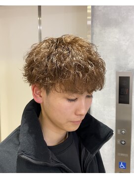 レイズ 名古屋(RAYS) スッキリマッシュ×波巻きパーマ