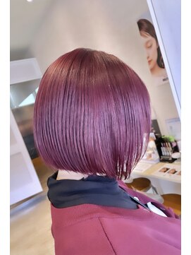 トライベッカスマートサロン(TRIBECA smart salon) ミニボブ　ピンク