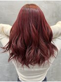 【韓国系女子必見】高彩度レッドブラウン♪