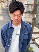 ウルフ/アッシュブラック/カルマパーマ/ベリーショート/船橋