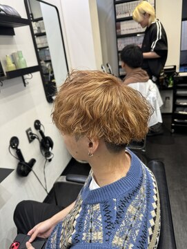 メンズサロンドットリアン(dot. lien) ハイトーンツイスパ【ベージュカラー】