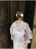 浴衣ヘアセット着付け