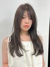 【炭酸トリートメント】手グシでまとまる☆カット+カラー+炭酸トリートメント
