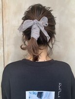 ニスル 町田店(NISURU)&nbsp;似合わせカット/大人ガーリー/ダークアッシュ/着物/町田/町田駅