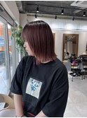 【ADORE横浜】ラインボブ×ピンクラベンダー