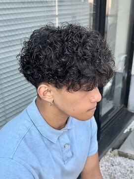 リベル(LIBER) メンズカット×プードルパーマ