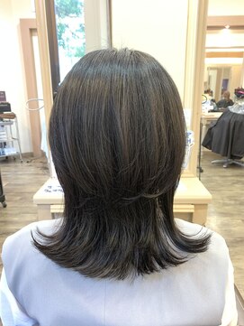 アルターリール(aL ter Rire) 前髪/アンブレラカラー/こなれミディ/イメチェン/鎌取/福原遼華