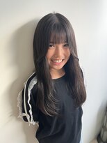 ロータスヘアーデザイン(Lotus Hair Design)&nbsp;【lotus下枝】ロングレイヤーカット/韓国ロングヘア/ヨシンモリ