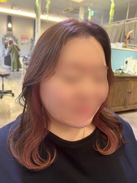 ペッツショコラ(PETZ chocolat) 大人可愛い！ピンクイヤリングカラー☆yuya