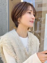 アイドットプラス 表参道(i.+omotesando)&nbsp;前髪あり小顔つや髪顔まわり簡単スタイリングショートボブS29