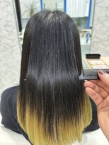 ラテ(latte)&nbsp;ブリーチ毛でも諦めない！憧れのストレートヘア