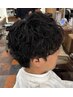 【石山限定】メンズデザインパーマ+カット 
