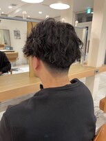 ブルー(BLUE)&nbsp;ツイストスパイラル＋ナチュラルフェード