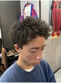 スパイキーショート/ピンパーマ