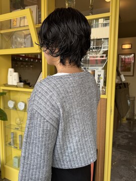 ヒントステーション(HINTSTATION) 〈浅草 半個室〉ウルフパーマ