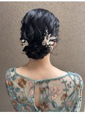 ゆるふわまとめヘア