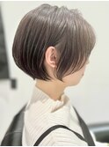 似合わせショート/フェザーショート/細めハイライト