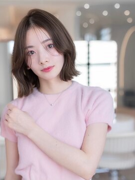 ドットハリス(.Hallis) レイヤーボブ/レイヤーカット/くびれレイヤー/韓国風ヘア