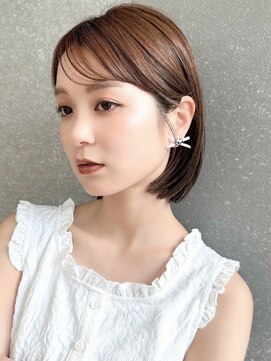 ロンドアベニール 北千住(Lond avenir) くびれヘア/髪質改善/縮毛矯正/レイヤーカット/韓国/顔周り/