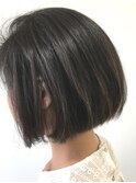 【Liss】『外国人風グレー×ハイライト×ワンカールボブ』