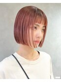 ハッシュカット/大人ショートヘア/ボブ/20代30代