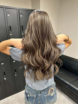 ベレーザ 渋谷(BELEZA) 15856ブリーチダブルカラーエアタッチバレイヤージュハイライト