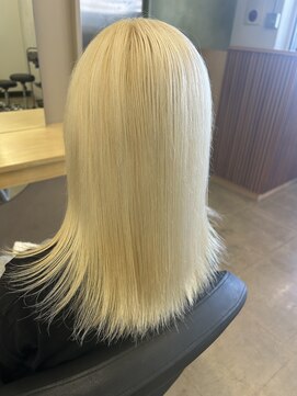 エイトオロク 那覇小禄店(EIGHT oroku) 抜きっぱなしブリーチ