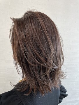 ヘアアンドスパ コー(hair&spa KO) 大人柔らかレイヤーミディ【那覇/新都心】