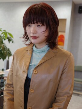 ジュール(JOULE'S) ミディアムレイヤー/赤髪