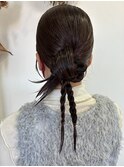 タイトヘアアレンジ