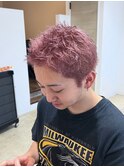 短髪×ピンク【インターパーク/宇都宮】