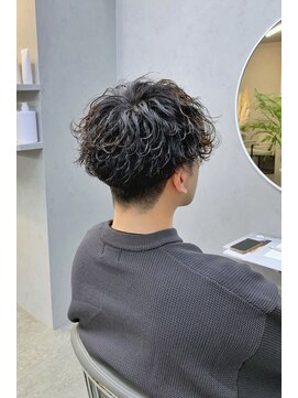 【刈り上げウェーブマッシュ】