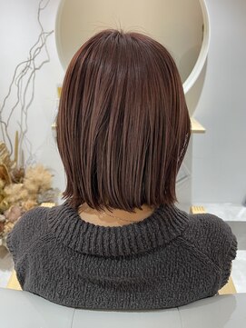 切りっぱなしボブ