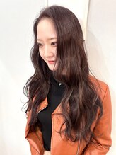 ティンク(Tink.)&nbsp;サロンスタイル☆艶髪☆ブラウンヘア☆光沢☆ナチュラル☆