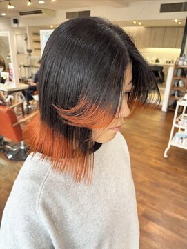 レーベン(Leben) #裾カラー #オレンジ