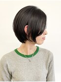 【松戸　松田】大人ショート　顎ラインショートボブ