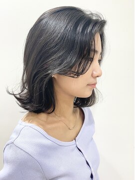 モリオフロムロンドン 松戸店(Morio from London) 【morio松戸 石山】大人可愛いミディアムレイヤー似合わせカット