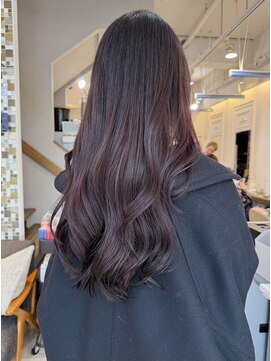 ネオリーブアイム 横浜西口店(Neolive aim) 艶感♪ラベンダーピンクカラー【横浜】nana