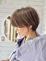 ヘアーサロン凛&nbsp;白髪ぼかし×40代50代向け立体ショート