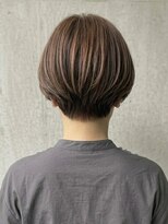 リトマス 二子玉川(litmus)&nbsp;白髪ぼかし　ショートボブ　レイヤーボブ　ボブ　二子玉川　50代