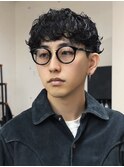 自然体でかっこいい、シャドウパーマ